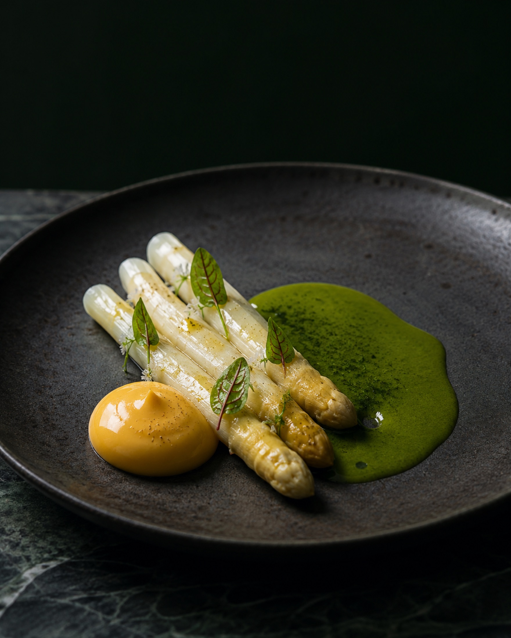 Gang I: Spargel & Sauerampfer